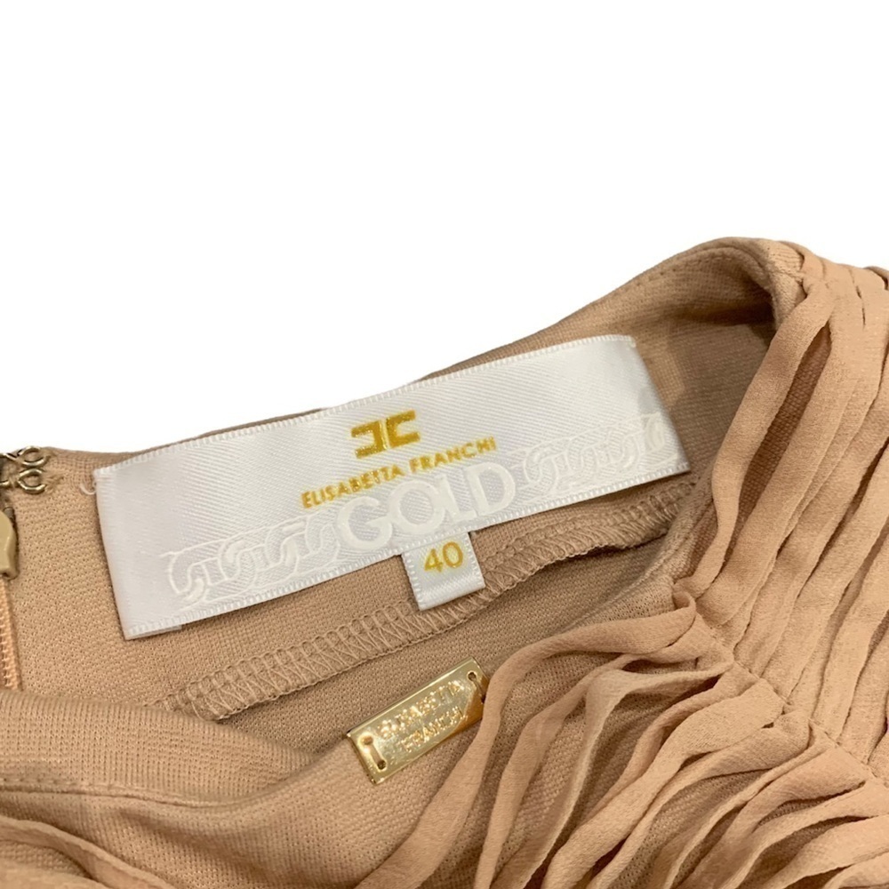 Elisabetta Franchi ruched bodycon dress - Picture 3 of 6